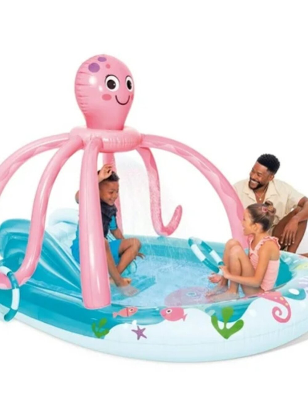 Intex Friendly Octopus Inflatable Play Center, Age: 2+